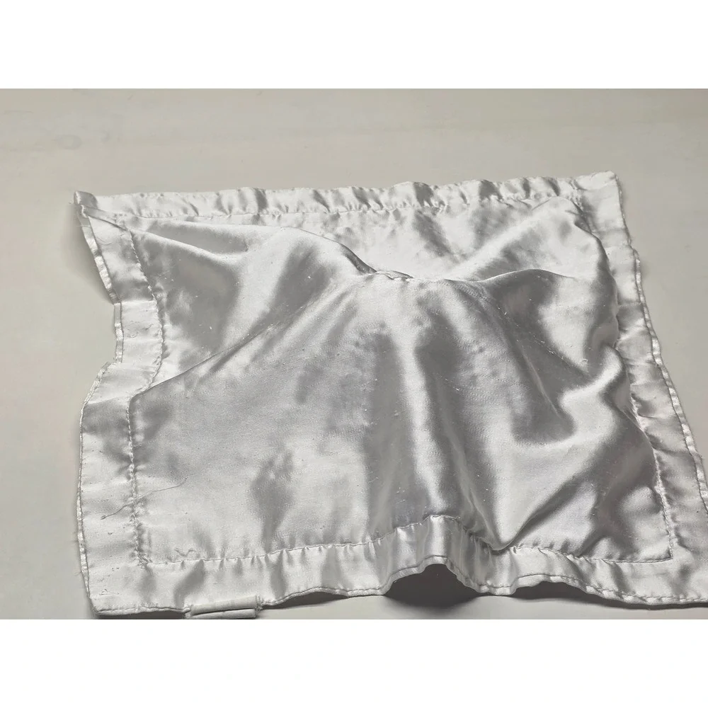 Stepping Stones Lamb Bless‎ This Child Satin Trim Baby Security Blanket Lovey